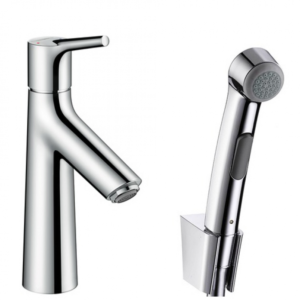 Для спорта и фитнеса 42 - Смеситель для раковины Hansgrohe Talis S 72290000 с гигиеническим душем хром купить