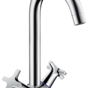 Для спорта и фитнеса 42 - Смеситель для мойки Hansgrohe Logis Classic 71285000 хром купить