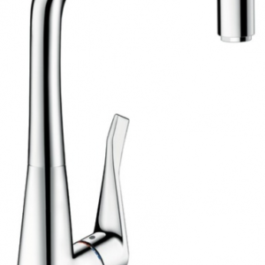 Для спорта и фитнеса 50 - Смеситель для кухни Hansgrohe Metris Select 14884000 хром купить