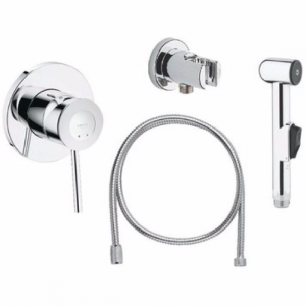 Для спорта и фитнеса 1 - Гигиенический душ GROHE BauClassic 124434 хром купить