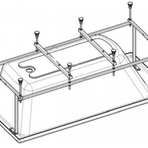 Для спорта и фитнеса 50 - Монтажный набор для ванны Roca Sureste 150х70 см ZRU9302779 купить