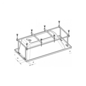 Для спорта и фитнеса 51 - Монтажный набор для ванны Roca Uno 170х75 см ZRU9302876 купить