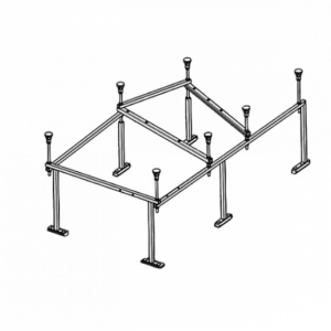 Для спорта и фитнеса 48 - Монтажный комплект для ванны Santek Эдера 170х110 WH112426 купить
