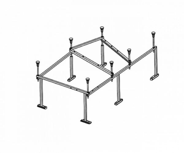 Для спорта и фитнеса 1 - Монтажный комплект для ванны Santek Эдера 170х110 WH112426 купить