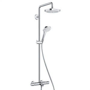 Для спорта и фитнеса 42 - Душевая система Hansgrohe Croma Select E 180 2jet Showerpipe 27352400 купить