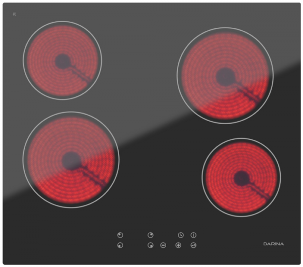 Для спорта и фитнеса 1 - Электрическая варочная панель DARINA 4P E323 B купить