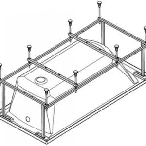 Для спорта и фитнеса 21 - Монтажный комплект для ванны Santek Монако XL 160х75 WH112422 купить