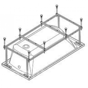 Для спорта и фитнеса 51 - Монтажный комплект для ванны Santek Каледония 160х75 WH302389 купить