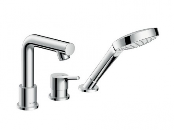 Для спорта и фитнеса 1 - Смеситель на борт ванны Hansgrohe Talis S 72416000 хром купить