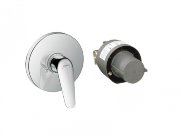 Для спорта и фитнеса 1 - Смеситель для ванны и душа Hansgrohe Novus 71068000 Хром купить