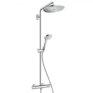 Для спорта и фитнеса 24 - Душевая стойка Hansgrohe Croma Select 280 1jet Showerpipe 26790000 хром купить