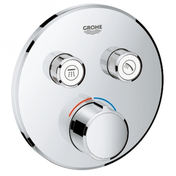 Для спорта и фитнеса 1 - Смеситель для ванны/душа GROHE Grohtherm SmartControl 29145000 хром купить