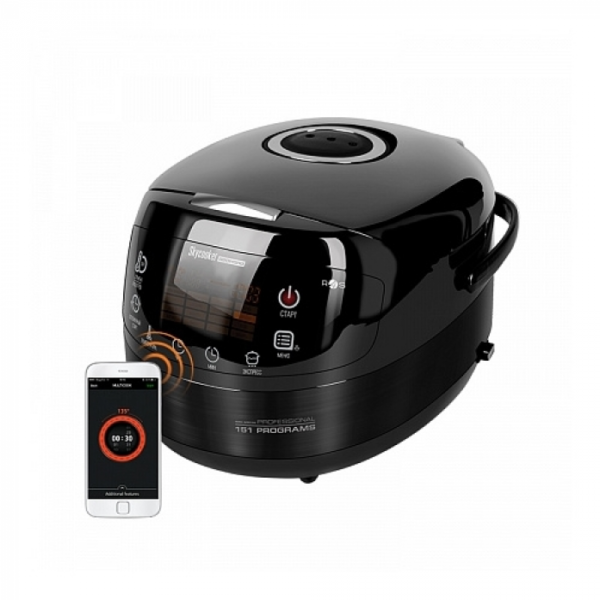 Для спорта и фитнеса 1 - Мультиварка Redmond SkyCooker RMC-M903S черный/серебристый купить