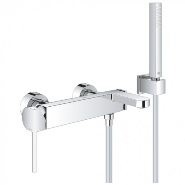 Для спорта и фитнеса 1 - Смеситель для ванны с душем GROHE Plus 33547003 хром купить