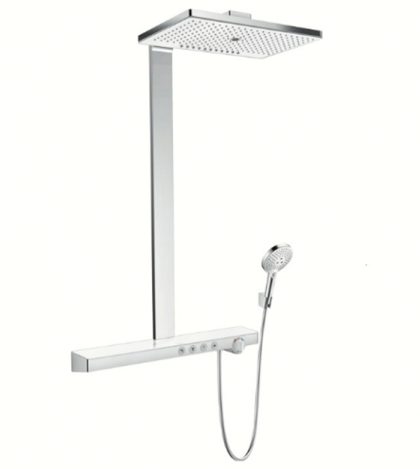 Для спорта и фитнеса 1 - Душевая система Hansgrohe Rainmaker Select 460 3jet Showerpipe 27106400 купить