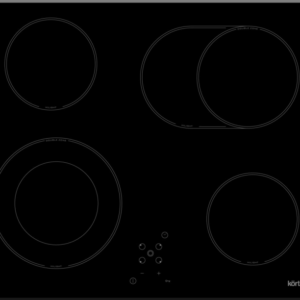 Для спорта и фитнеса 44 - Электрическая варочная панель Korting HK 62051 B купить