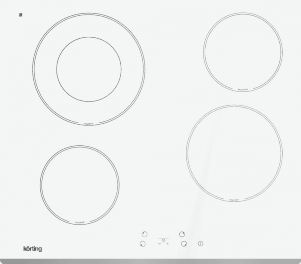 Для спорта и фитнеса 1 - Электрическая варочная панель Korting HK 62001 BW купить