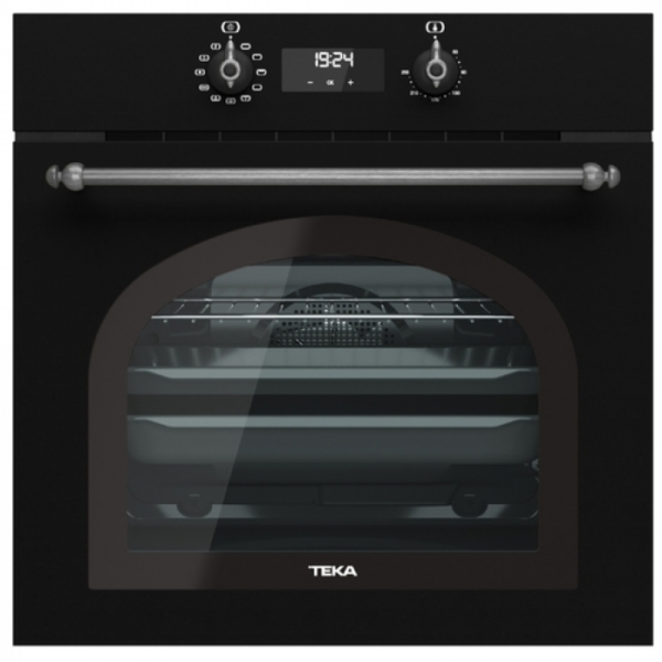 Для спорта и фитнеса 1 - Электрический духовой шкаф Teka HRB 6400 ATS Silver Антрацит/состаренная серебро купить