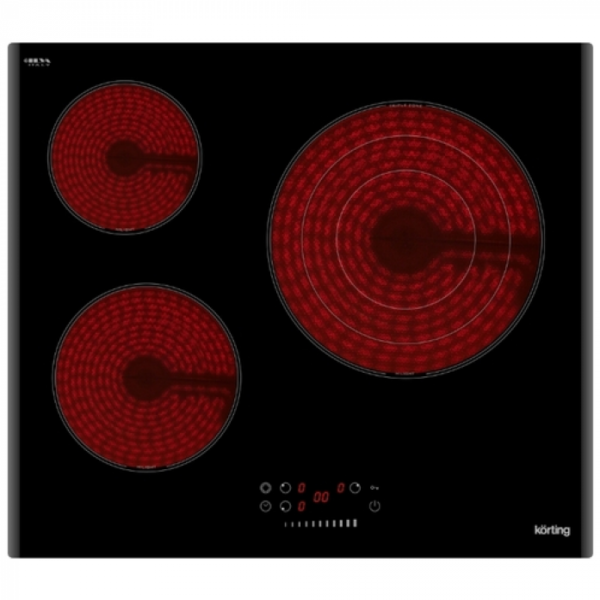 Для спорта и фитнеса 1 - Электрическая варочная панель Korting HK 6351 B3 купить
