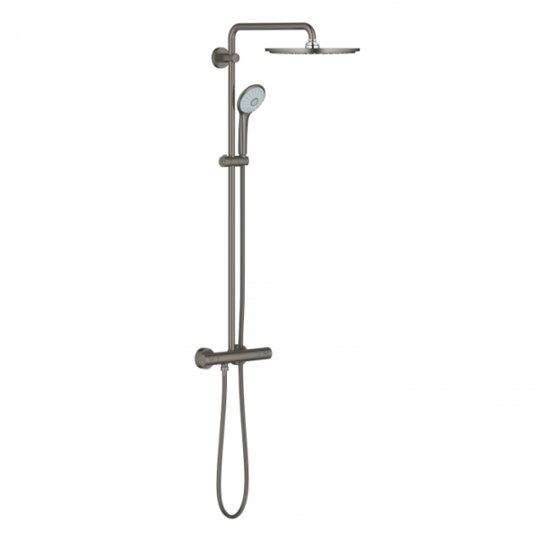 Для спорта и фитнеса 1 - Душевой гарнитур GROHE Euphoria XXL 26075AL0 темный графит матовый купить