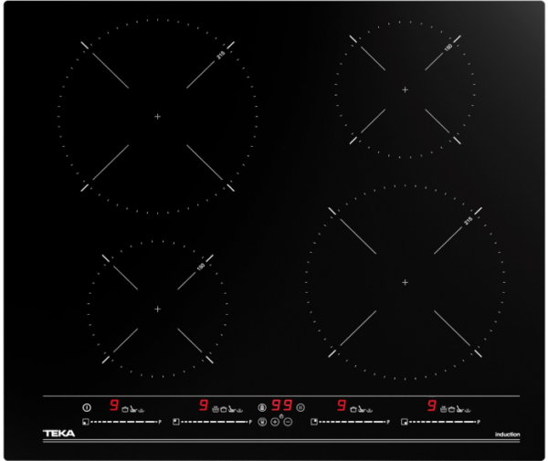 Для спорта и фитнеса 1 - Индукционная варочная панель Teka IBC 64320 MSP Black купить