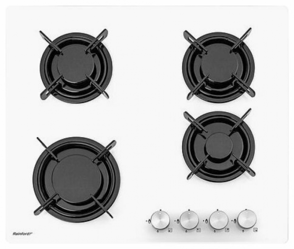 Для спорта и фитнеса 1 - Газовая варочная панель Rainford RBН-3624 White купить