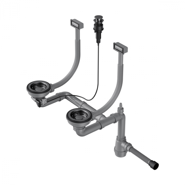 Для спорта и фитнеса 1 - Сифон для мойки Omoikiri WK-2-GM-A 4956496 купить