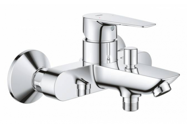 Для спорта и фитнеса 1 - Смеситель для ванны GROHE BauEdge 23604001 хром купить