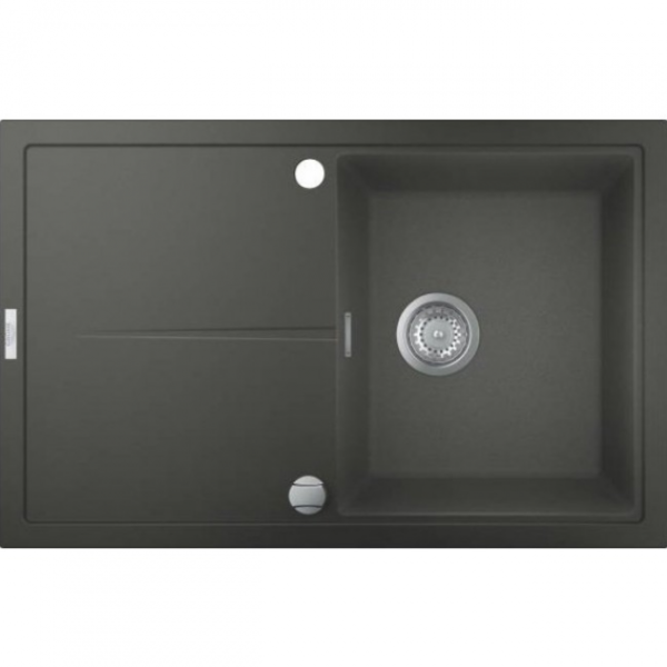 Для спорта и фитнеса 1 - Врезная кухонная мойка GROHE 50 см K400 31639AT0 серый гранит купить