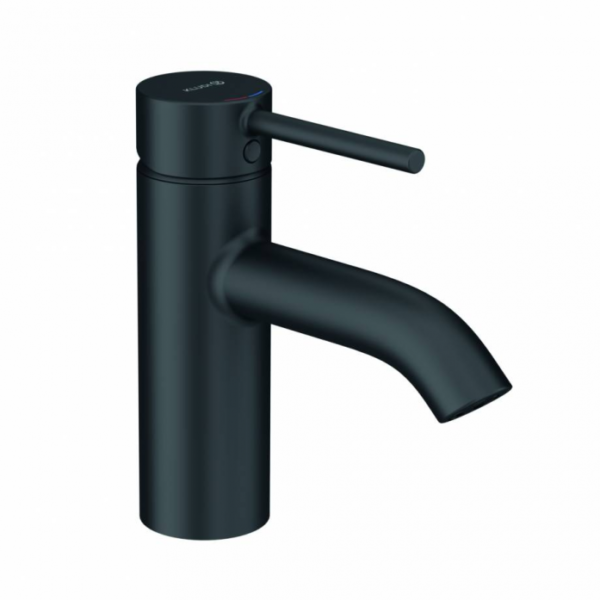 Для спорта и фитнеса 1 - Смеситель для раковины Kludi Bozz 382723976 черный матовый купить
