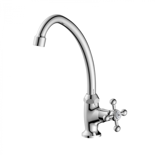 Для спорта и фитнеса 1 - Кран для холодный воды Decoroom DR54010 хром купить