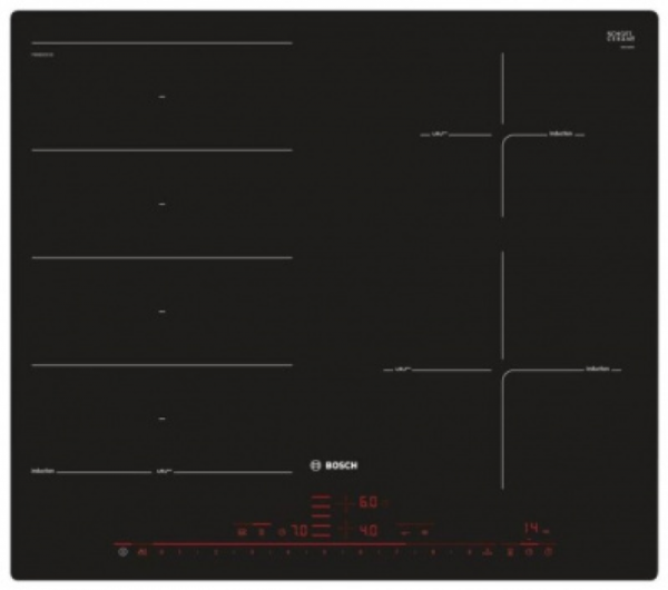 Для спорта и фитнеса 1 - Индукционная варочная панель Bosch PXE601DC1E купить