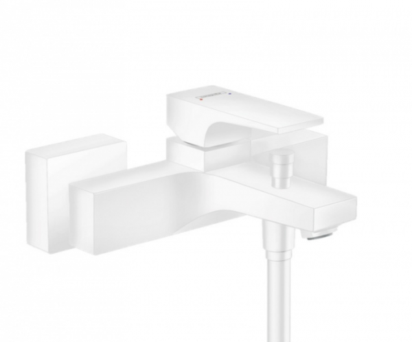 Для спорта и фитнеса 1 - Смеситель для ванны Hansgrohe Metropol 32540700 белый матовый купить