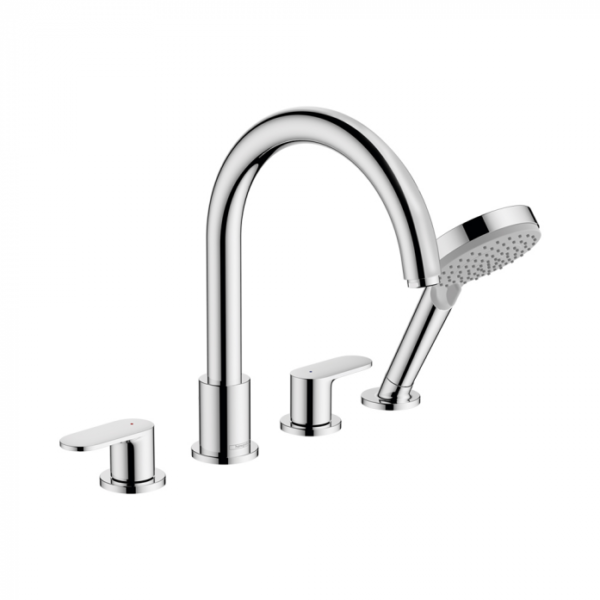 Для спорта и фитнеса 1 - Смеситель на край ванны Hansgrohe Vernis Blend 71456000 хром купить