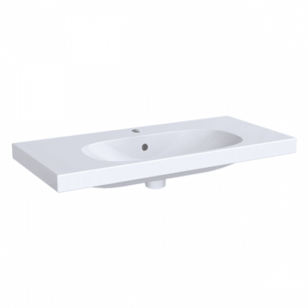 Для спорта и фитнеса 1 - Раковина Geberit Acanto Compact 500.633.01.2 белый купить