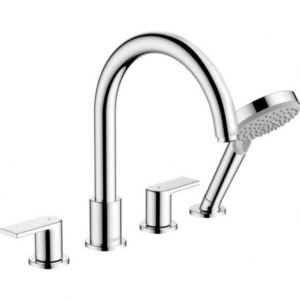 Для спорта и фитнеса 51 - Смеситель на край ванны Hansgrohe Vernis Shape 71459000 хром купить