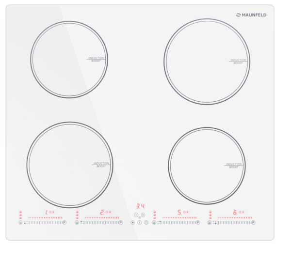 Для спорта и фитнеса 1 - Индукционная варочная панель Maunfeld CVI594SWH купить