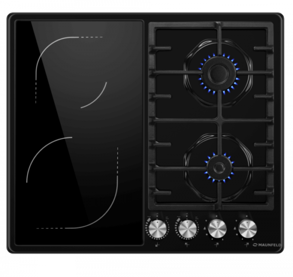 Для спорта и фитнеса 1 - Комбинированная варочная панель Maunfeld EEHE.642VC.3CB/KG купить