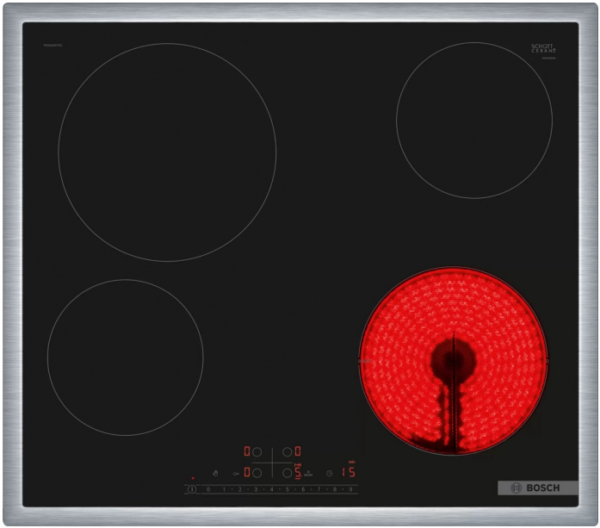 Для спорта и фитнеса 1 - Встраиваемая электрическая варочная панель Bosch PKE645FP2E купить