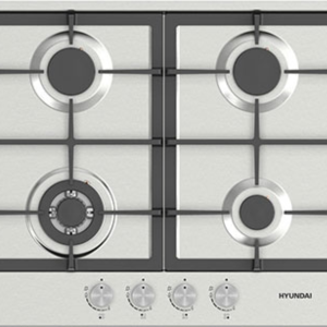 Для спорта и фитнеса 46 - Газовая варочная поверхность Hyundai HHG 6435 IX нержавеющая сталь купить