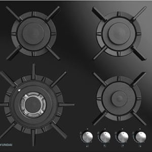 Для спорта и фитнеса 51 - Газовая варочная поверхность Hyundai HHG 6437 BG черный купить