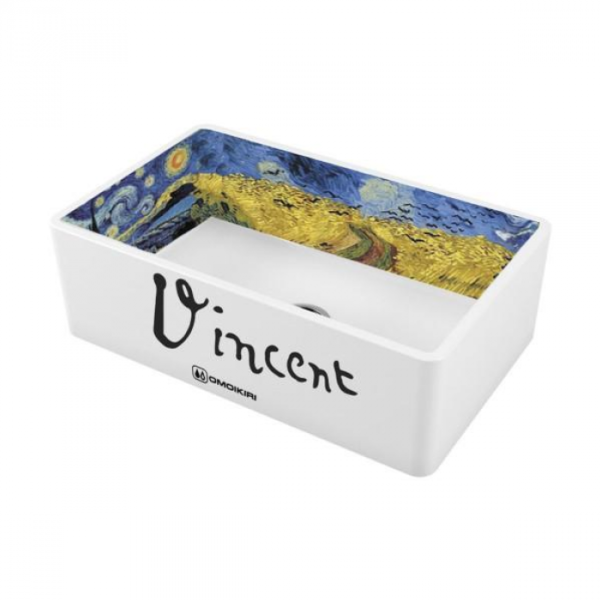 Для спорта и фитнеса 1 - Мойка Omoikiri Mikura 76-Vangogh white 4993024 купить