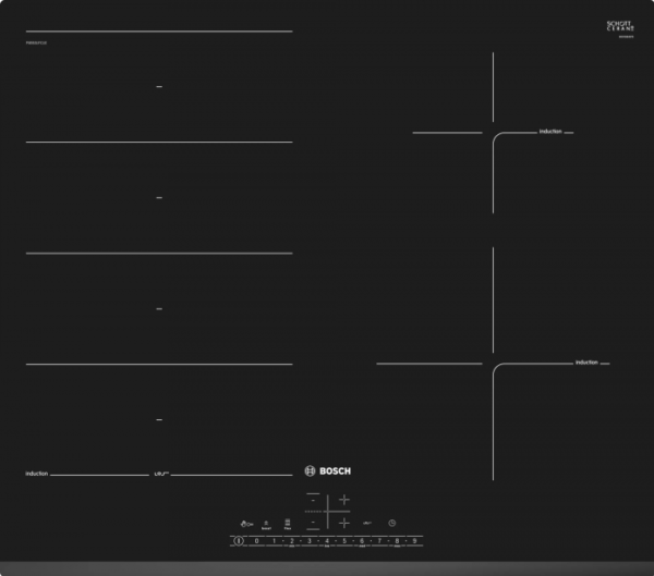 Для спорта и фитнеса 1 - Индукционная варочная панель Bosch PXE631FC1E купить