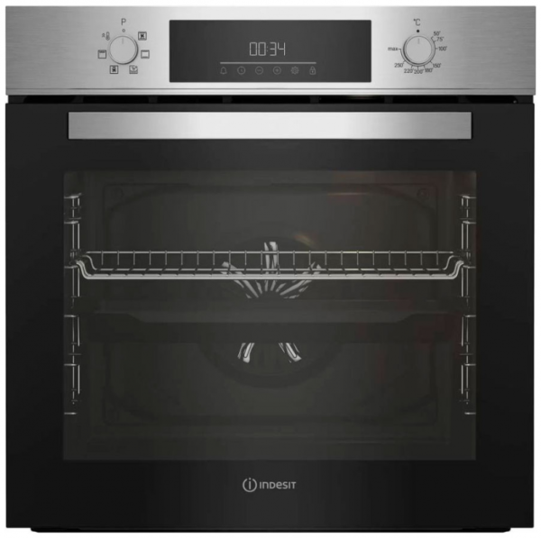 Для спорта и фитнеса 1 - Электрический духовой шкаф Indesit IFE 3644 IX купить