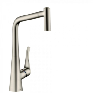 Для спорта и фитнеса 44 - Смеситель для кухни Hansgrohe Metris M71 14780800 сталь купить