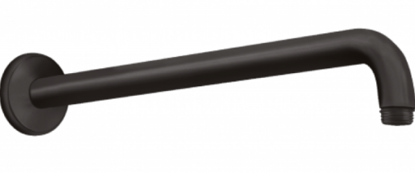 Для спорта и фитнеса 1 - Держатель верхнего душа Hansgrohe Croma 27413670 черный матовый купить