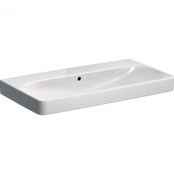 Для спорта и фитнеса 1 - Раковина Geberit Smyle Square 500.250.01.1 белый купить