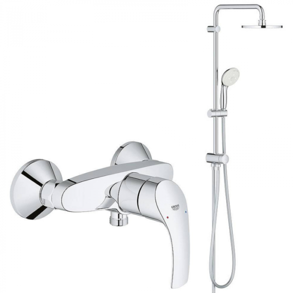 Для спорта и фитнеса 1 - Набор для ванны GROHE Eurosmart 124410 хром купить