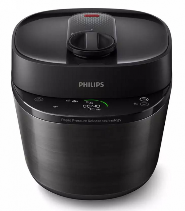 Для спорта и фитнеса 1 - Мультиварка-скороварка Philips HD2151/40 черный купить