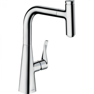 Для спорта и фитнеса 36 - Смеситель для кухни Hansgrohe Metris Select M71 73802000 хром купить